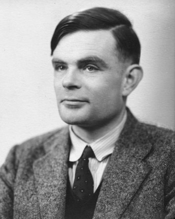 A Photo of Alan Turing