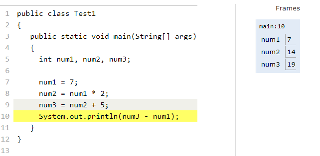 java if variable assignment