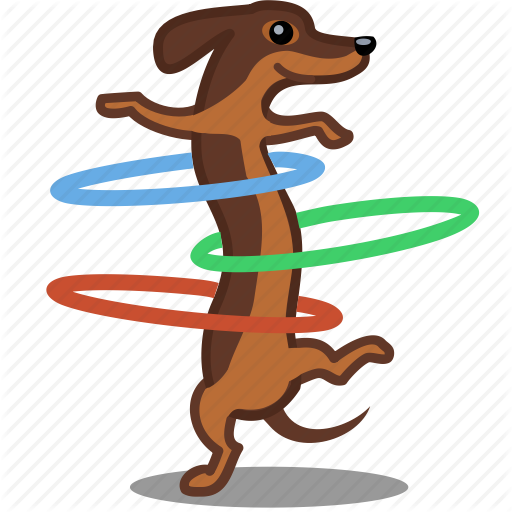 clipart of dog pondering an equation involving bones (CoolCLIPS_vc016297)