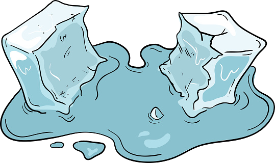 Image of a broken ice cube (from http://clipart-library.com)